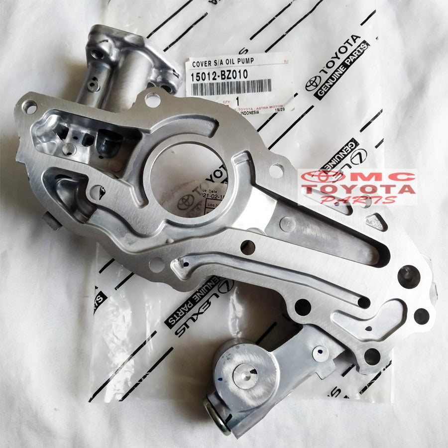 Cover Tutup Rumah Pompa Oli Oil Pump Agya Ayla Original 15012-BZ010