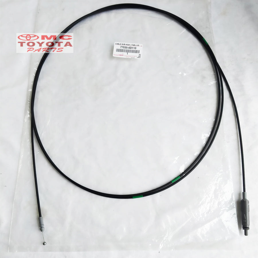 Kabel Tarikan Pembuka Tutup Tangki Bensin Yaris Bakpau 77035-0D110