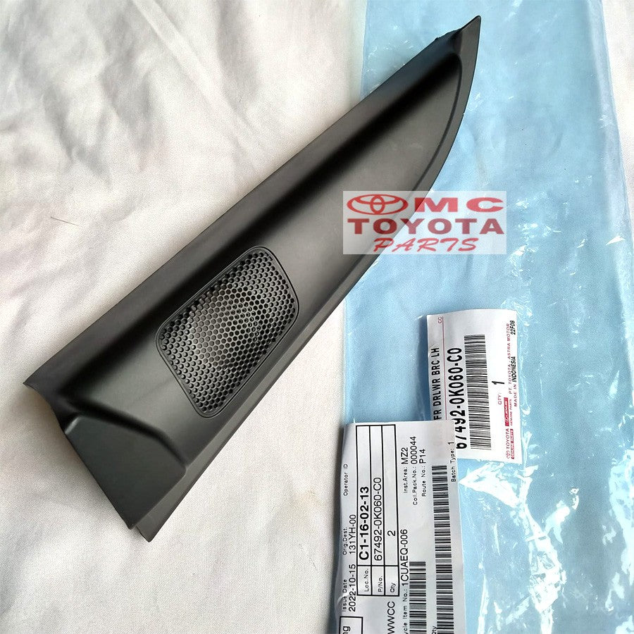 Garnish Segitiga Dalam Spion Depan Kiri Kijang Innova 67492-0K060-C0