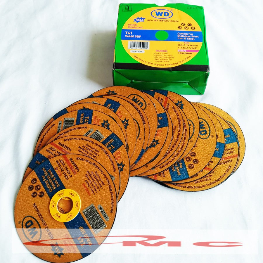 Mata Gurinda Gerinda Potong Besi Cutting Wheel WD 4 Inch