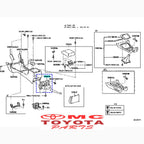 Panel Console Belakang Tempat Minuman Innova Fortuner 58903-0K010-A0