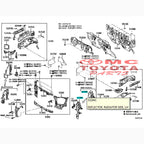 Cover Tutup Deflector Radiator Samping Kiri Kijang Innova 53294-YP100