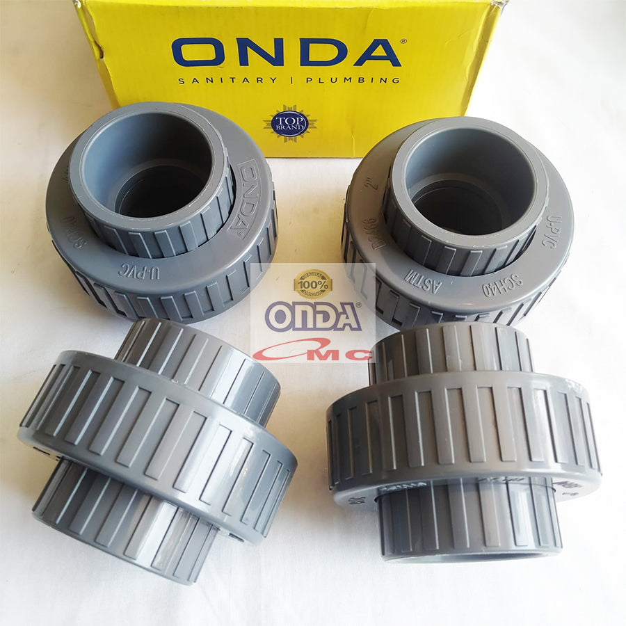 Water Mur Moor Polos Union Socket AW 2 inch PVC Paralon Pralon ONDA