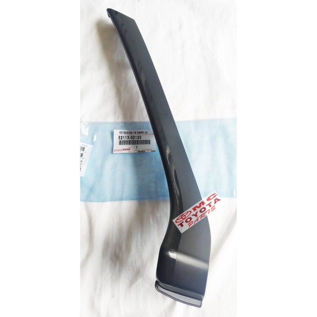List Grill Moulding Bumper Depan Kiri All New Yaris 52113-0D130