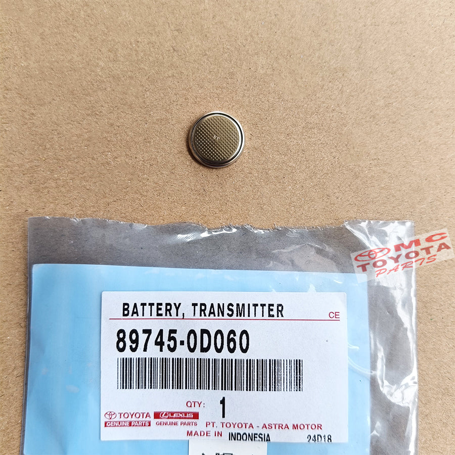 Baterai Batre Battery Remote Remot Kunci Mobil Panasonic CR1620 Innova Fortuner Avanza 89745-0D060