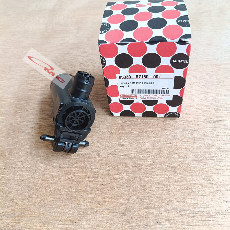 Motor Tabung Wiper Dinamo Washer Depan Great Xenia Grand Avanza Sigra Calya New Terios Rush Original Daihatsu 85330-BZ180-001