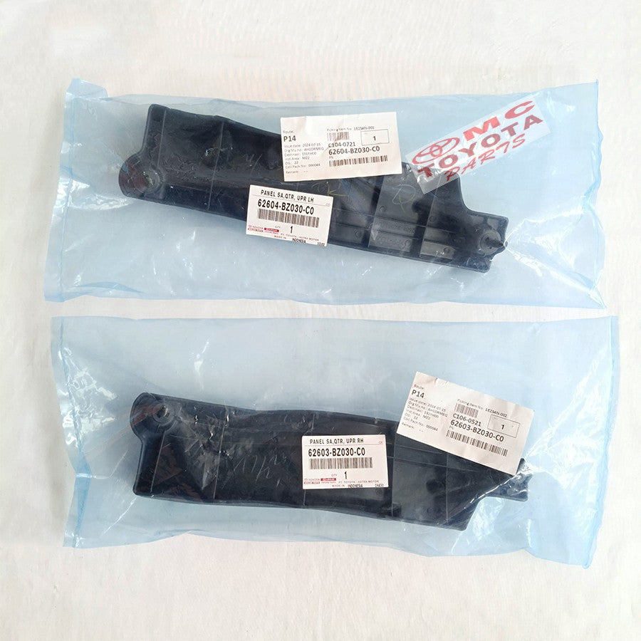 Breket Bracket Meja Bagasi Bagian Atas Kanan Kiri Agya Ayla Original 62603-BZ030-C0 62604-BZ030-C0