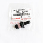 Valve Tutup Klep Valve PCV PVC Valve Angin Sensor Ventilation Ventilator Toyota Corolla Great Altis New Twincam Vios Yaris Rav4 Original 12204-22051