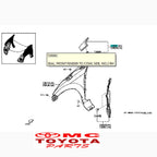 Cover Hood Hinge Karet samping Kap Mesin Kanan Calya Sigra 53445-BZ070