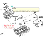 Throttle Throtle Body Assy Yaris Vios Sienta Avanza Rush 22030-0Y140