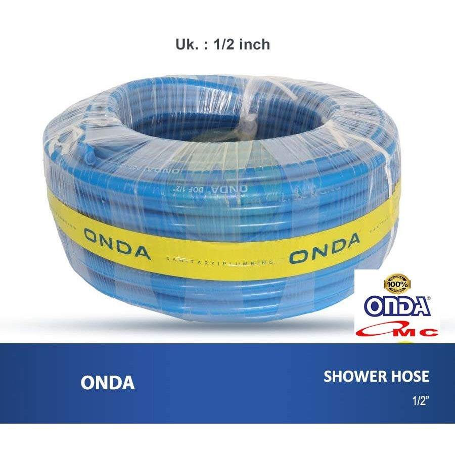 Selang Air Dof ONDA Elastis 1/2 inch Taman Cuci Mobil Hose 1 Roll 50 M