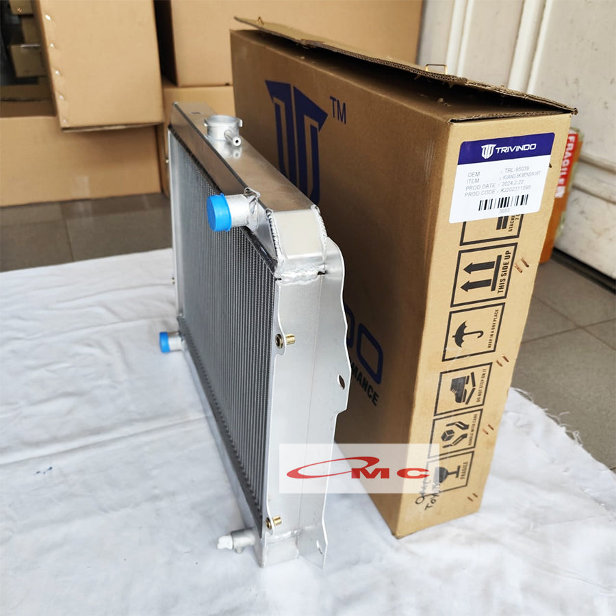 Radiator Assy TRIVINDO Toyota Kijang Super 5K Bensin Racing Full Alumunium TR-95039