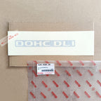 Sticker Stiker Bagasi Tulisan DOHC DLI Emblem Logo Pintu Belakang Daihatsu Grand Max Original 75446-BZ030-001