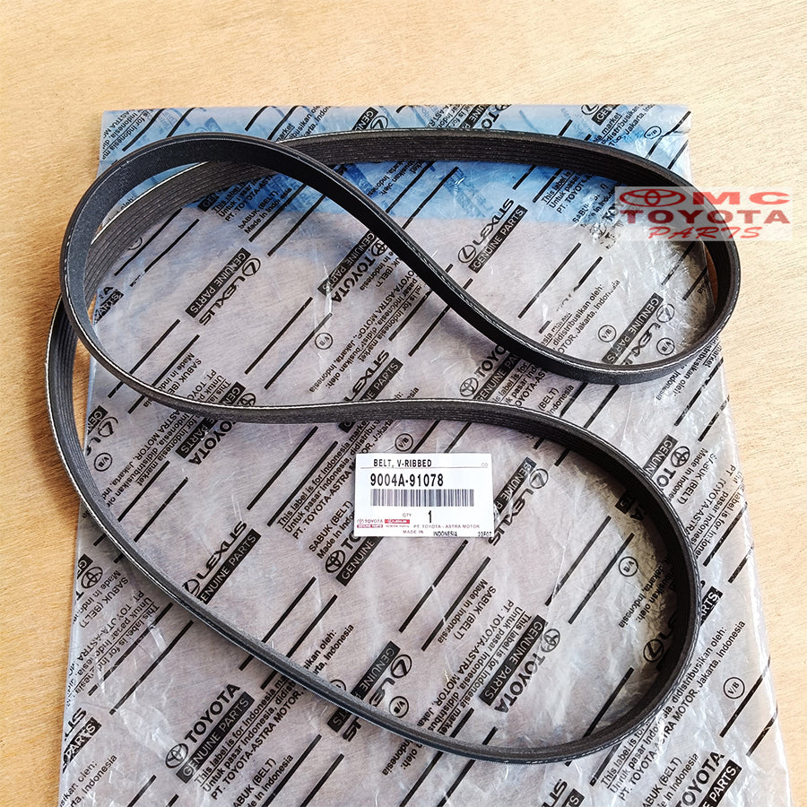 Tali Kipas Fan Belt Van Belt V Belt Fanbelt 6PK1569 Toyota Raize Daihatsu Rocky 1000cc 9004A-91078