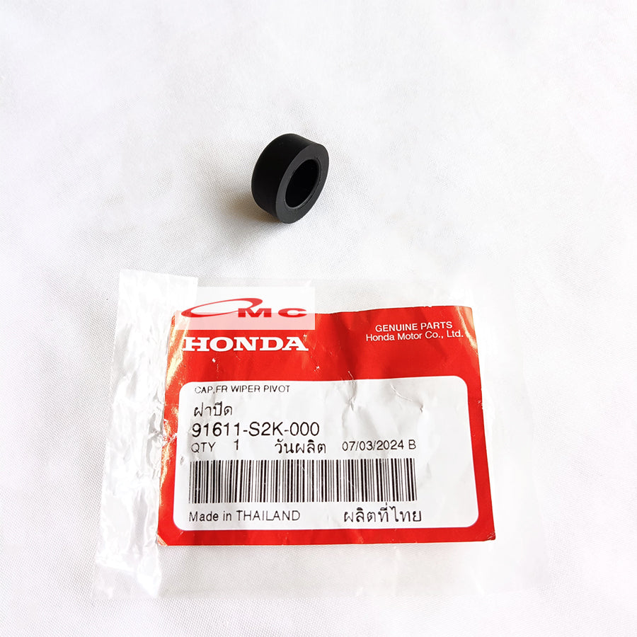 Tutup Cover Baut Arm Wiper Karet Cap Cover Tutup Baut Batang Arm Wiper Gagang Batas Besi Plastik Wiper Depan Honda Brio Mobilio BRV Original 91611-S2K-000