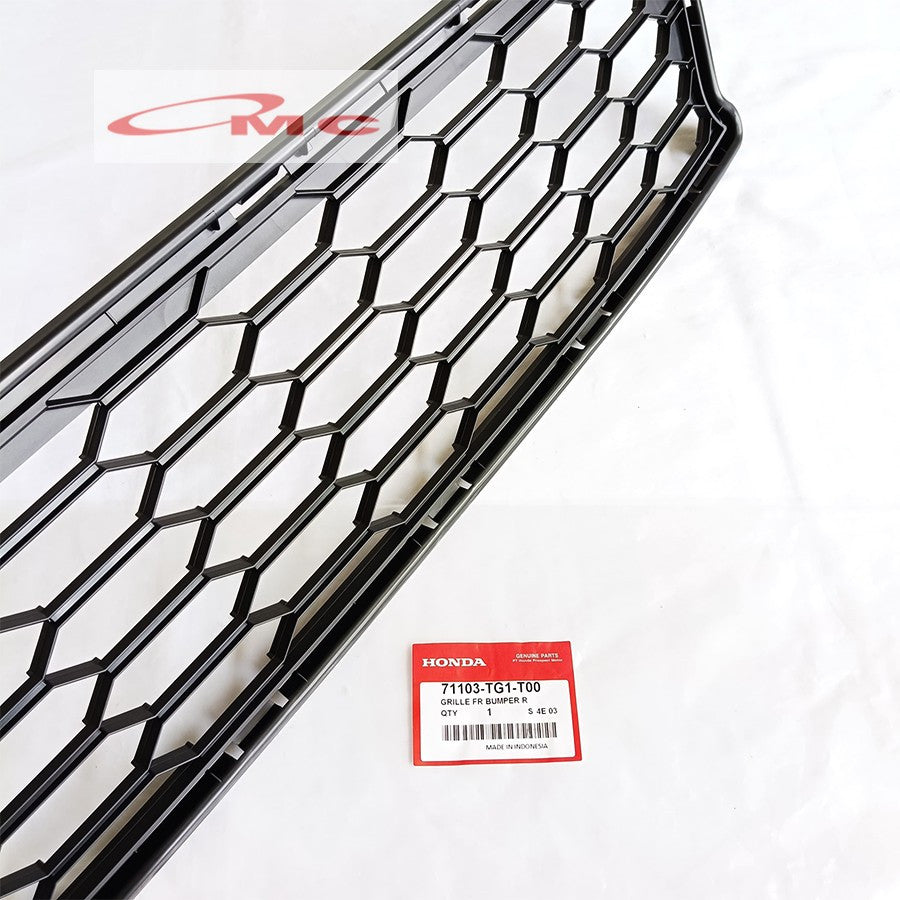 Grill Grille Bumper Bemper Depan Bawah Ram Kisi Kisi Jaring Honda Brio Satya Rs Original 71103-TG1-T00