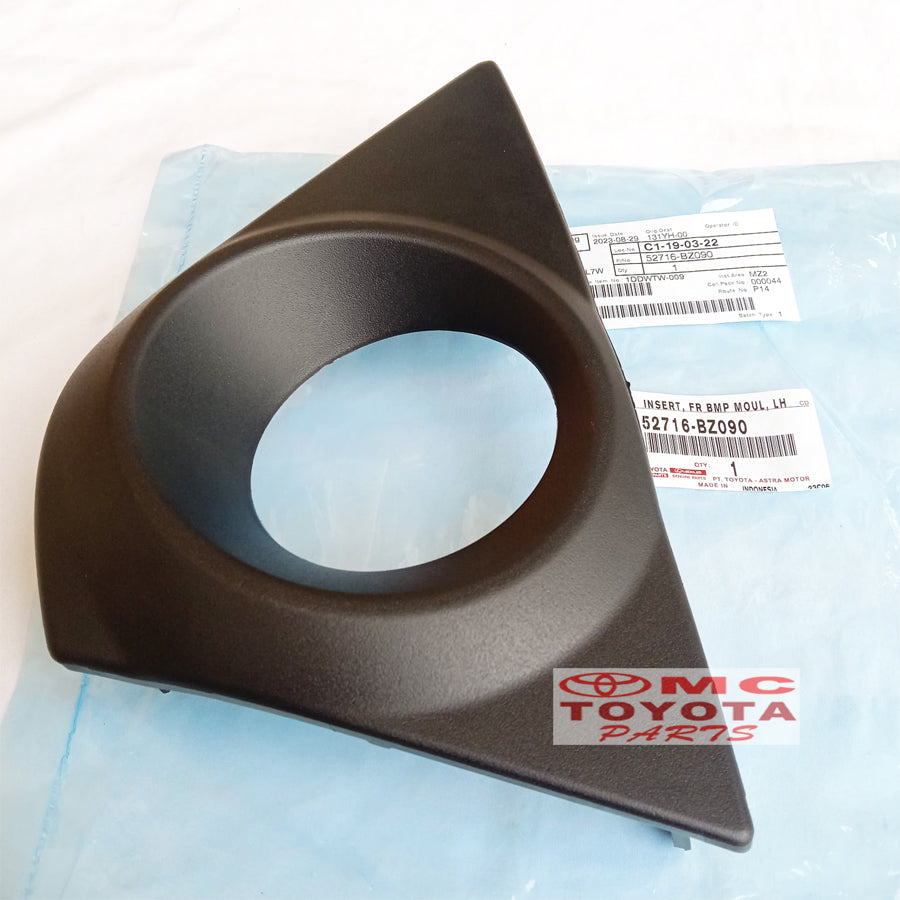 Cover Tutup Fog lamp Foglamp Depan Kiri Avanza Xenia Grand 2019 2020 2021 52716-BZ090 Original Toyota