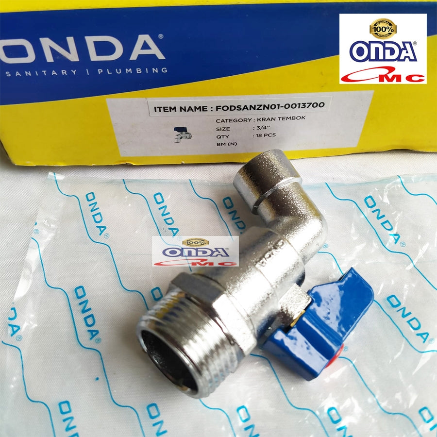 Kran Air Keran Tembok Taman Cebol BM 3/4" Inch ONDA