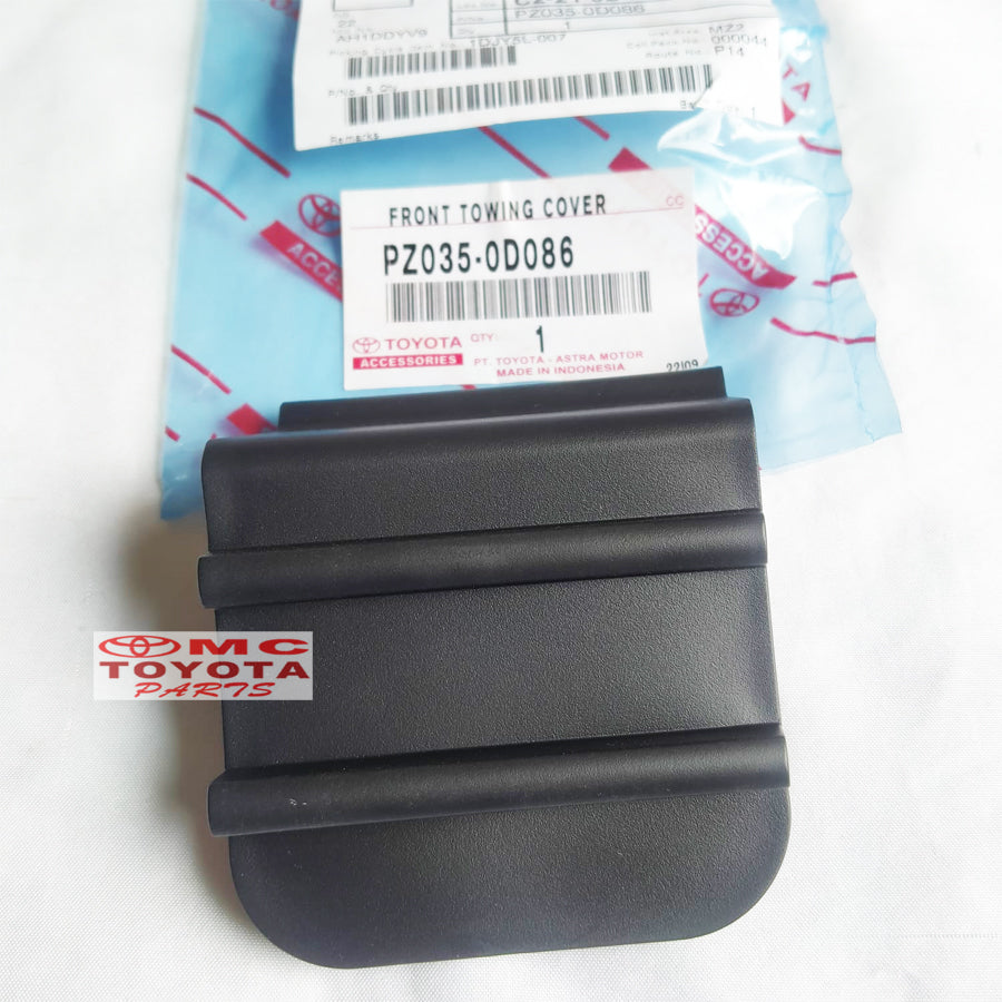 Tutup Cover Derek Towing Bumper Depan All New Yaris TRD 2014-2016 PZ035-0D086