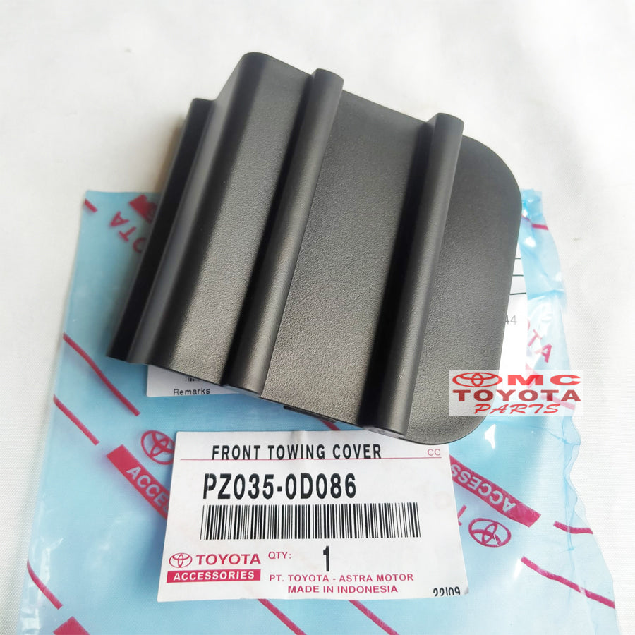 Tutup Cover Derek Towing Bumper Depan All New Yaris TRD 2014-2016 PZ035-0D086