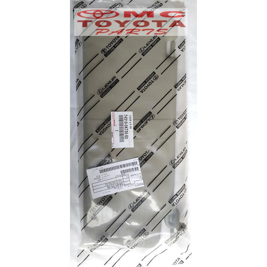 Sun Visor (Protector / Shade) / Tahanan Cahaya kanan Innova 74310-0K730-E0