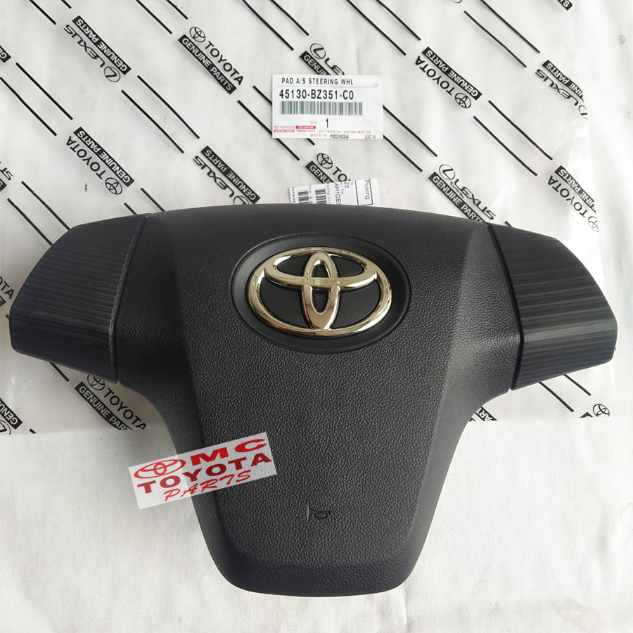 Cover Klakson Pad Tutup Stir Steer All New Avanza Non Airbag Original 45130-BZ351-C0