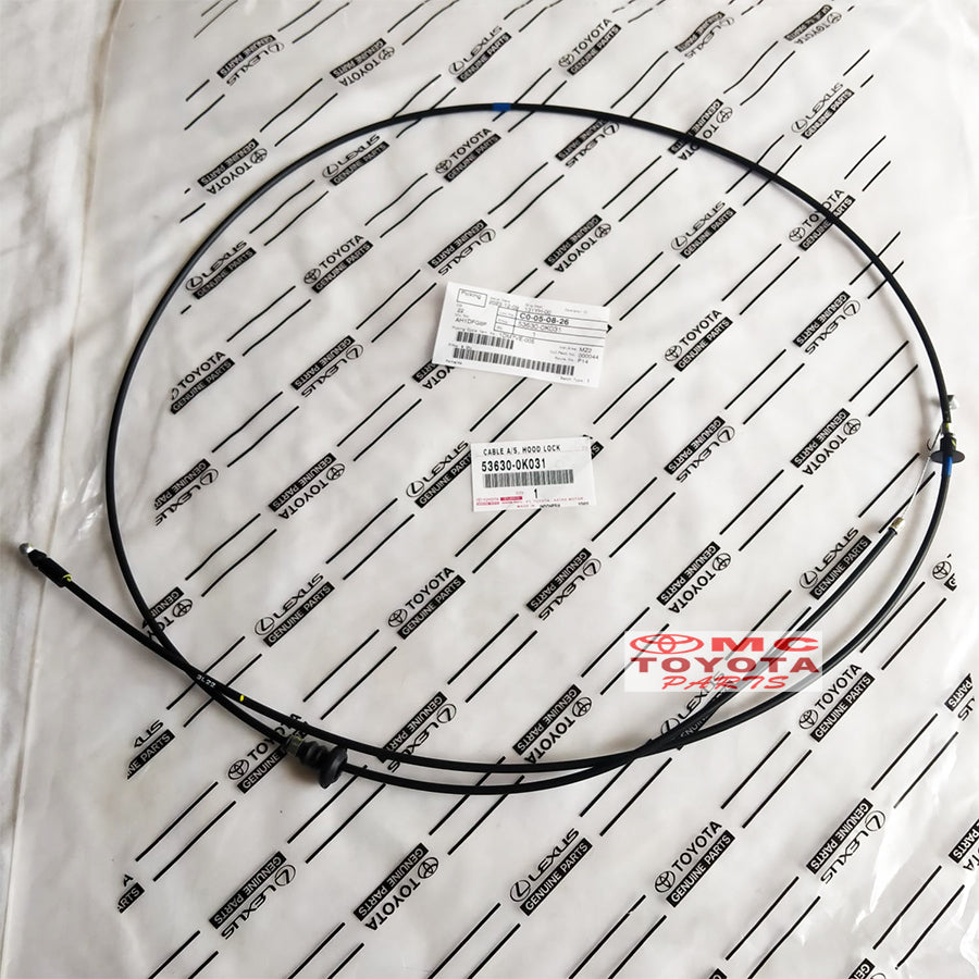 Kabel Kunci Tarikan Kap Cup Mesin Original Kijang Innova 53630-0K031