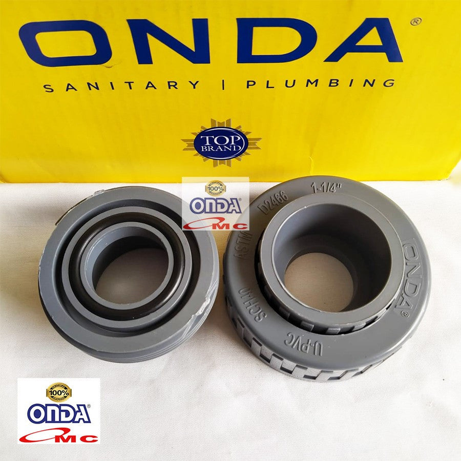 Water Mur Moor Polos Union Socket AW 1 - 1/4 inch PVC Paralon Pralon ONDA