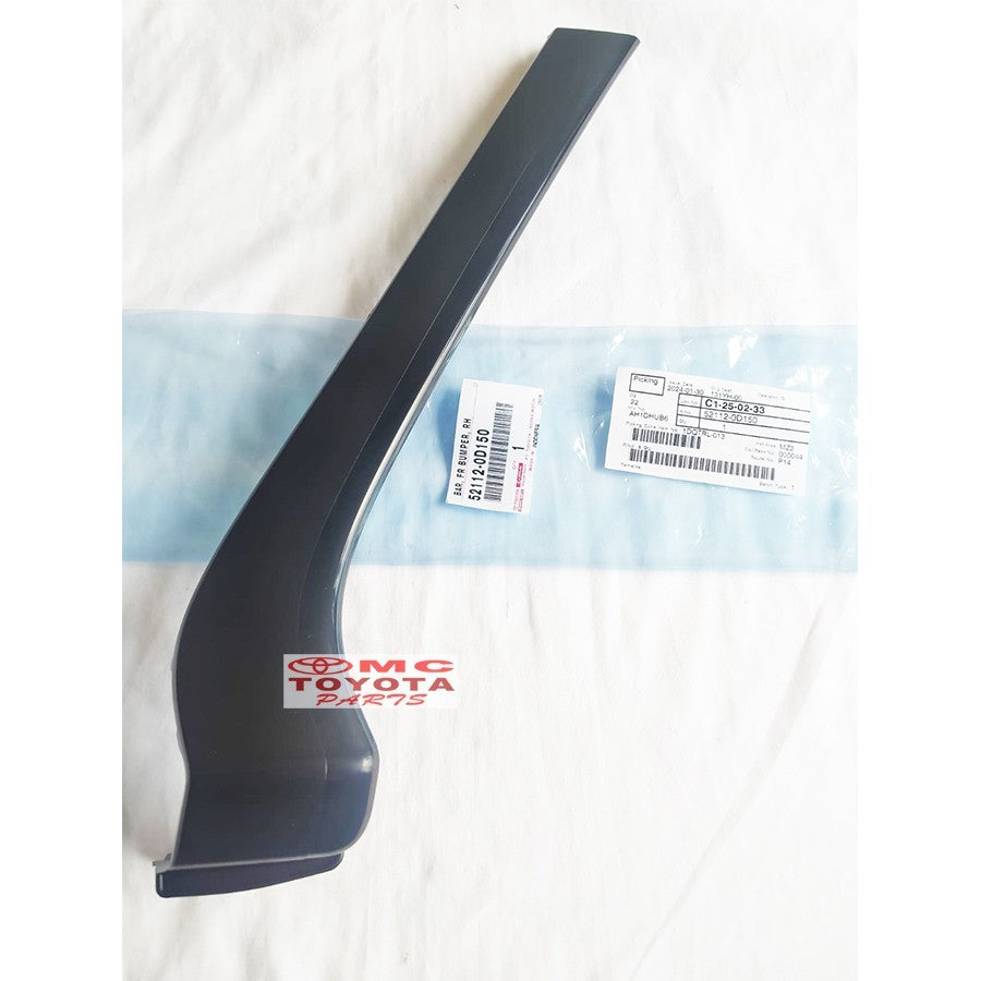 List Grill Moulding Bumper Depan Kanan All New Yaris 52112-0D150
