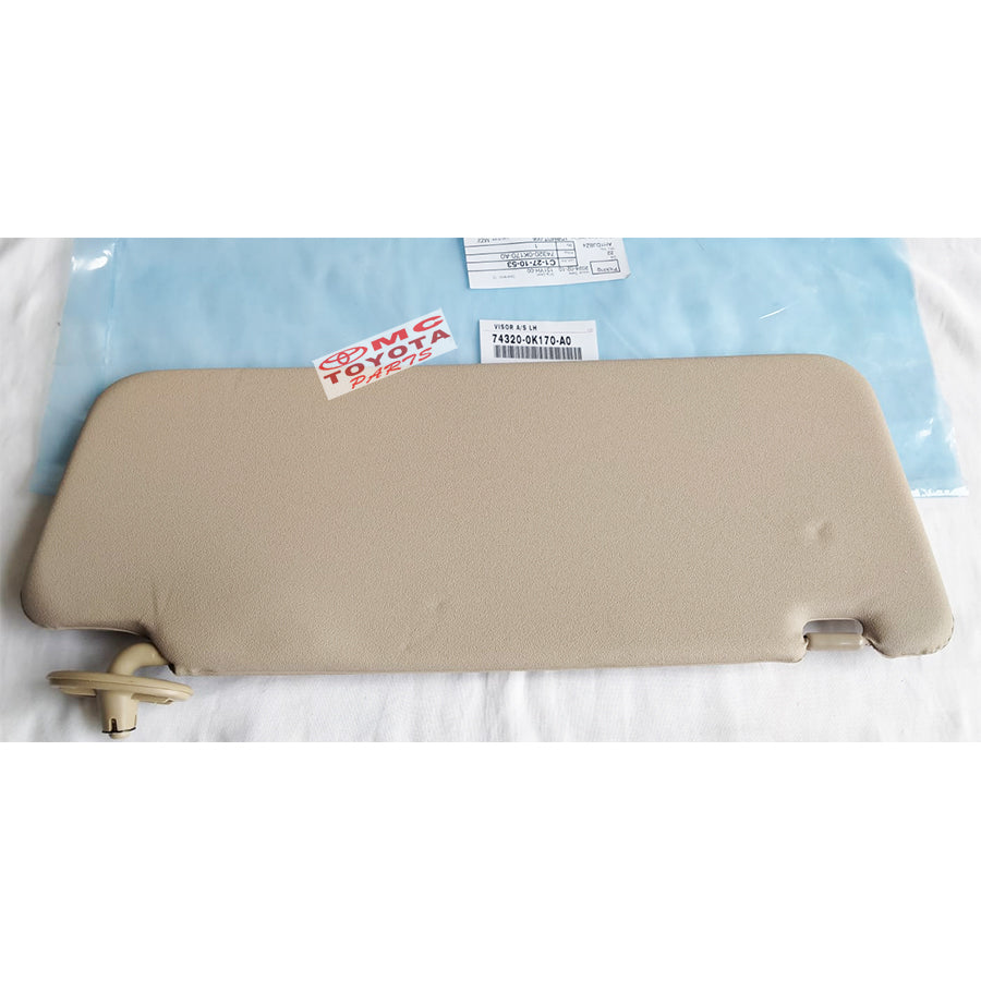 Sun Visor Tahanan Cahaya Kiri Innova Fortuner Hilux 74320-0K170-A0