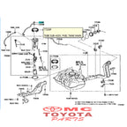 Selang Tanki Bensin Tekanan Fuel Pump All New Yaris Vios 77209-0D190