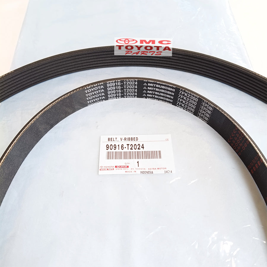Tali Kipas (Fan / Van / V Belt) Innova Hilux Bensin Fortuner 90916-T2024