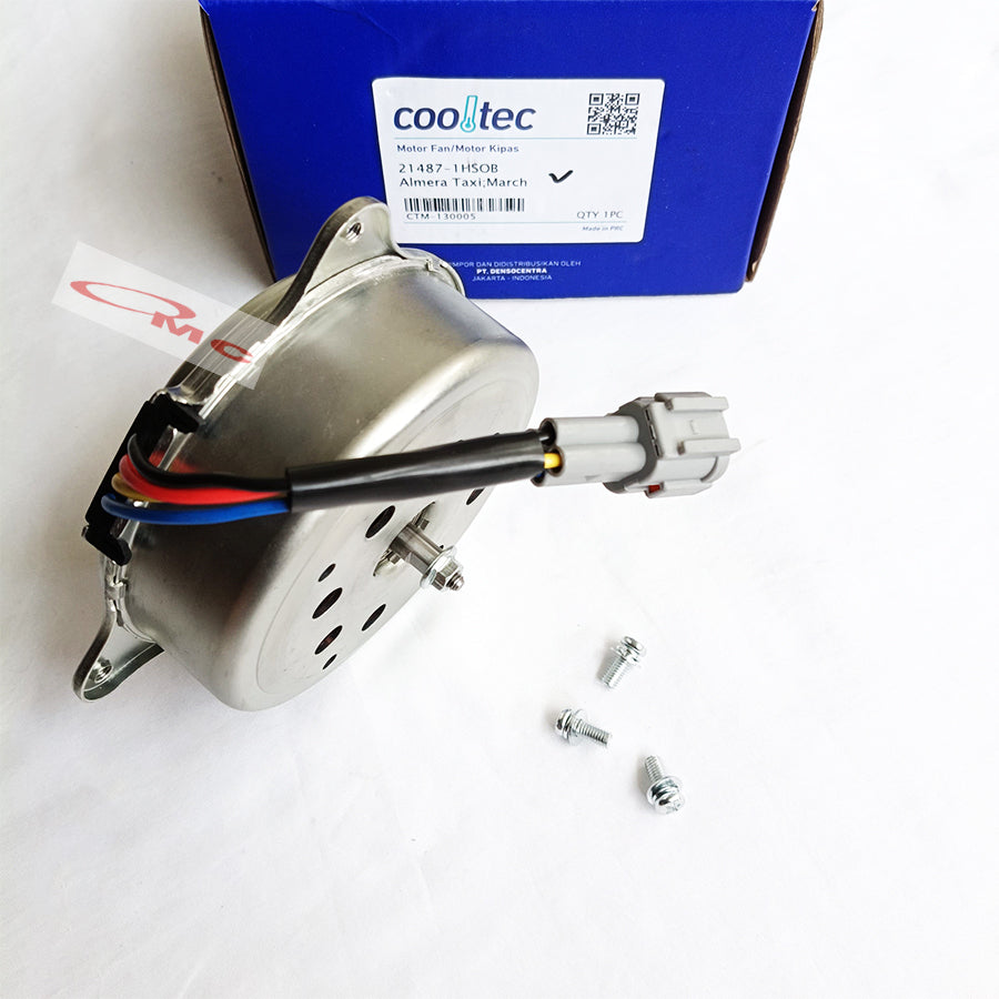 Motor Fan Dinamo Kipas Radiator Cooltec Mobil Nissan Almera March 21487-1HSOB