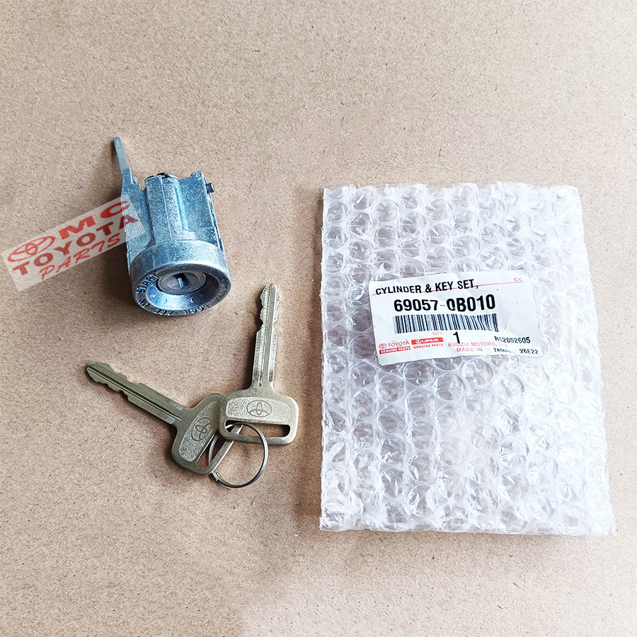 Kunci Kontak Assy Starter Stater Kijang Kapsul Cylinder Key Set Original Toyota 69057-0B010