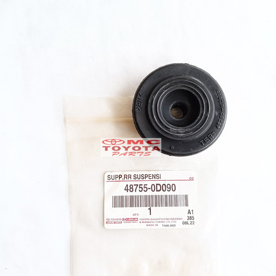 Karet Support Shock Breaker Breker Absorber Belakang Bawah Toyota Vios Yaris Limo 48755-0D090