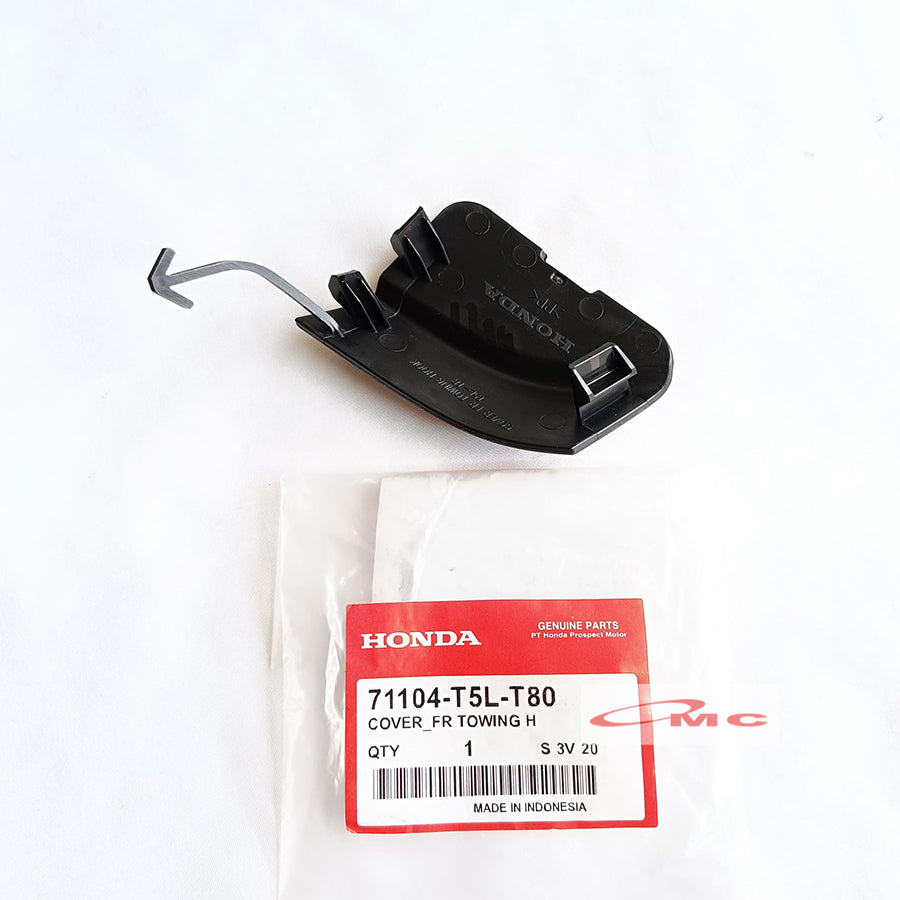 Tutup Cover Derek Towing Hook Bumper Bemper Depan Honda Jazz RS GK5 Facelift Original 71104-T5L-T80