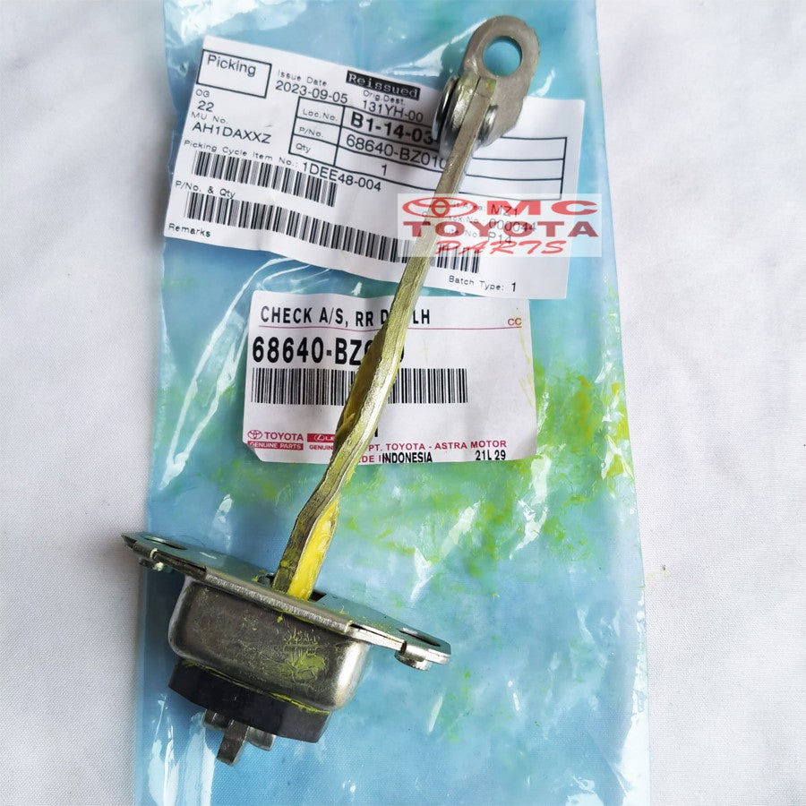 Stopper Check Door Pintu Belakang Kiri Avanza Xenia Old 68640-BZ010
