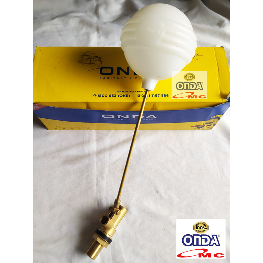 Pelampung Otomatis Floater Bola Stop Kran Keran Air Tangki Toren 1/2 inch ONDA
