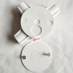 Tdus Tee Dus T Dus Pipa Listrik 20mm Cabang 3 White Putih Boss Clipsal