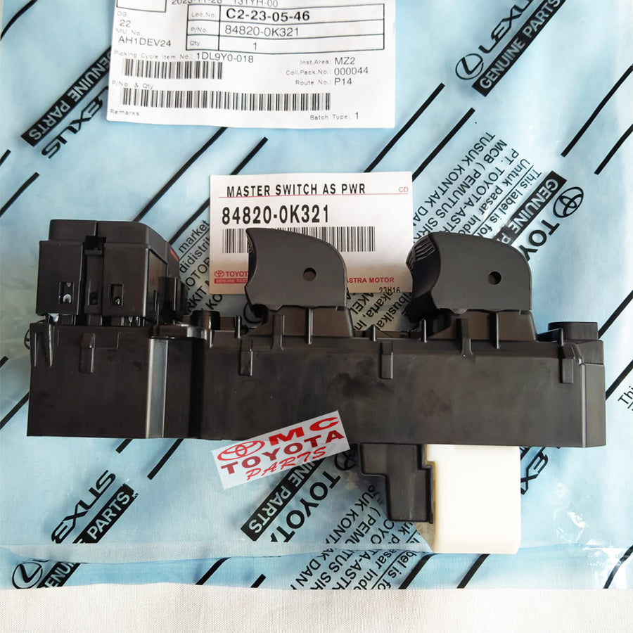Saklar Switch Master Power Window Innova Reborn Fortuner VRZ 84820-0K321