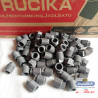 Plug Flug Fluk Tutup Dop Fitting Pipa Drat Luar AW PVC 1/2 inch RUCIKA