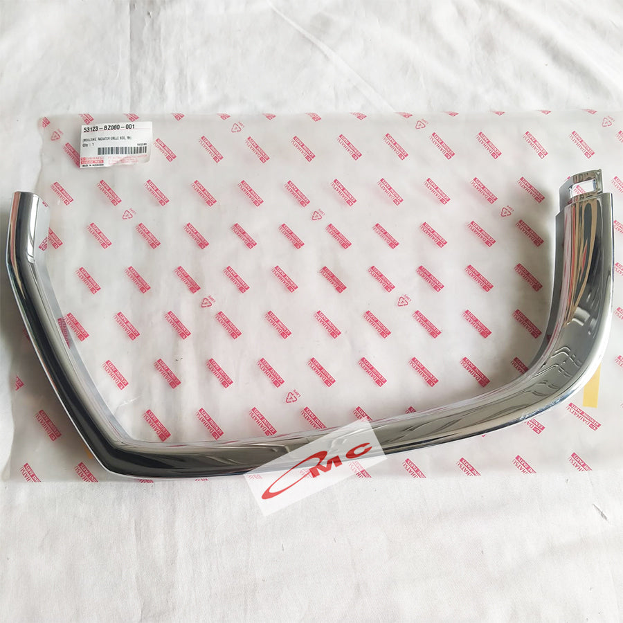 List Grill Chrome Samping Depan Kanan Daihatsu Ayla 53123-BZ080-001