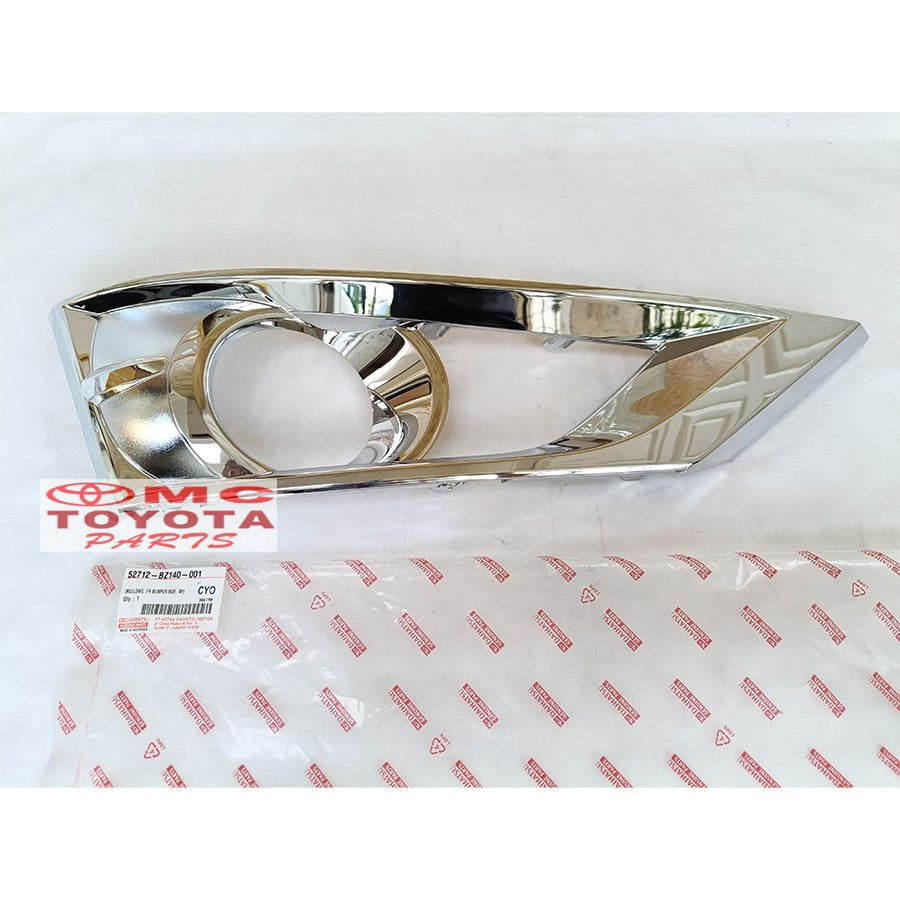 Cover Garnish Fog Lampu Depan Kanan Kiri Chrome Sigra 52712-BZ140-001 52713-BZ140-001
