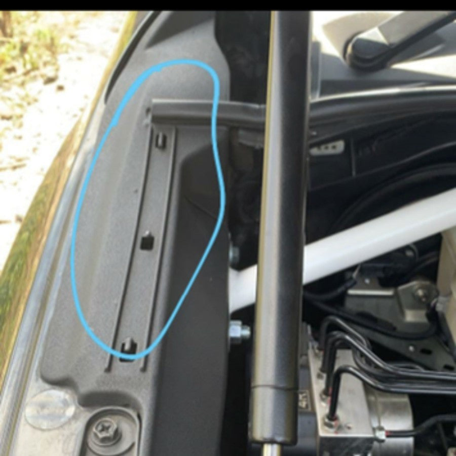 Karet Kap Mesin Motor Seal Hood Bagian Depan Kanan Kiri New Fortuner VRZ Original 53388-0K110