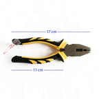 Tang Kombinasi 7" 7 inch Tang Jepit Tang Potong Kawat Tang Pemotong Kabel Gagang Karet Tang Combinasi Combination Pliers