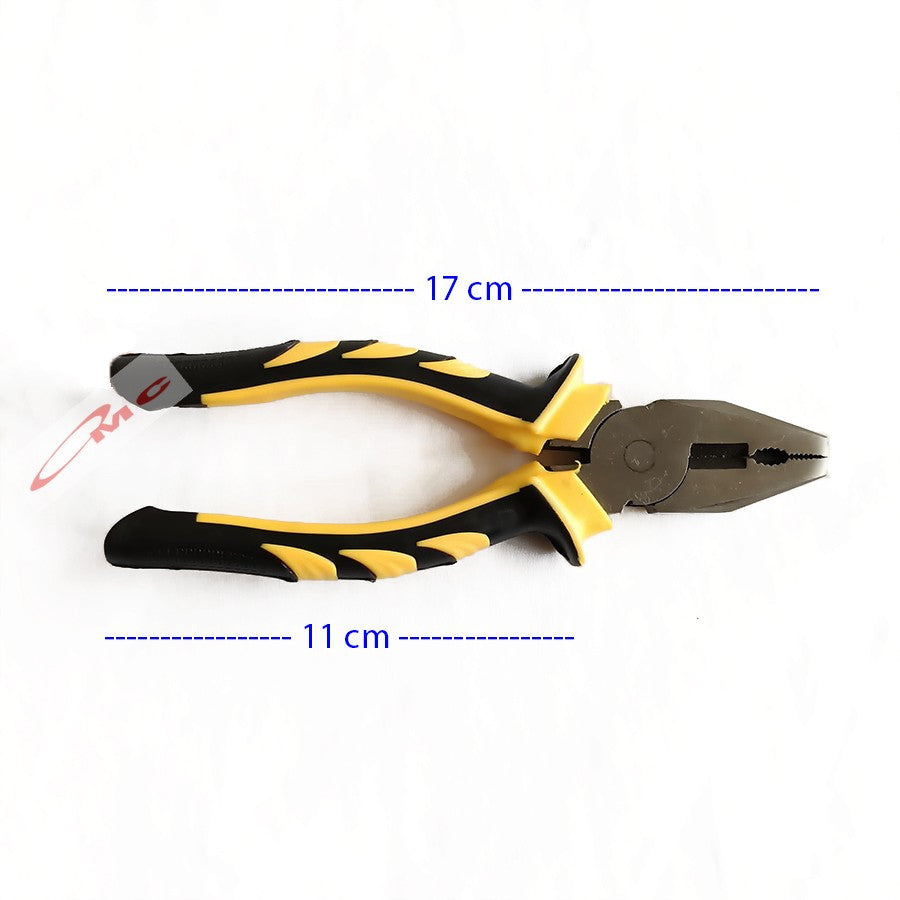 Tang Kombinasi 7" 7 inch Tang Jepit Tang Potong Kawat Tang Pemotong Kabel Gagang Karet Tang Combinasi Combination Pliers
