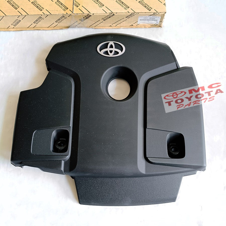 Cover Tutup Mesin Atas Cover Engine Tutup Kap Atas Toyota Innova Reborn Diesel 2015-2021 Original 12601-0E020