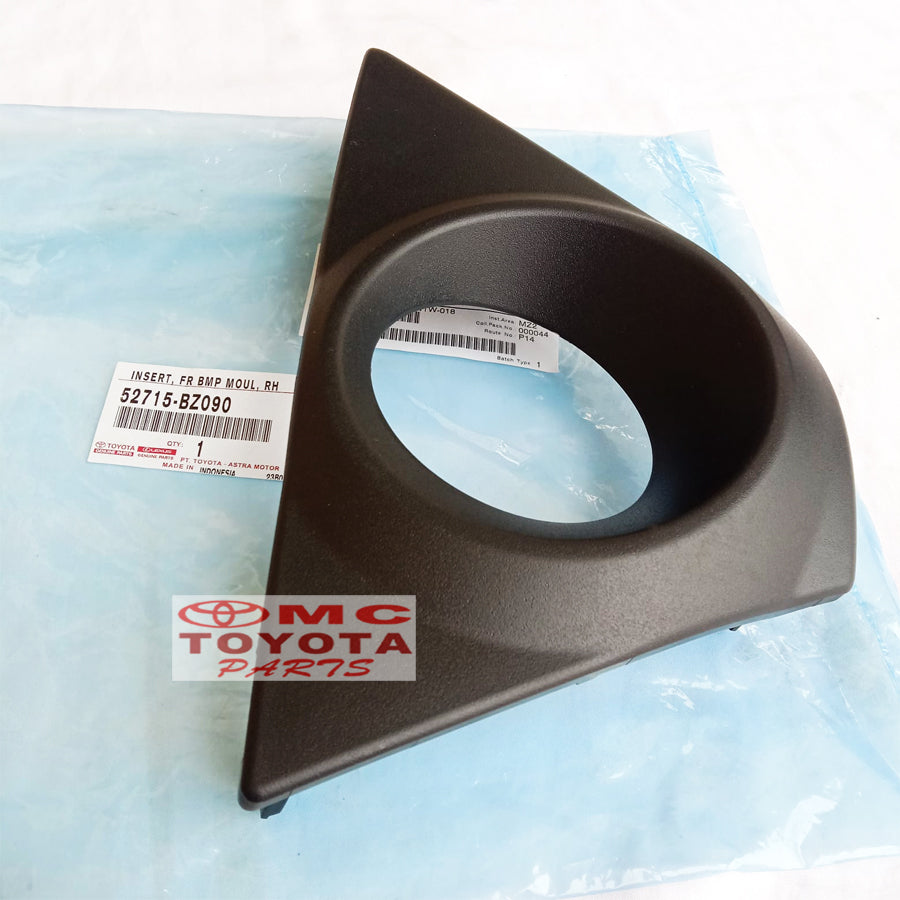 Cover Tutup Fog lamp Foglamp Depan Kanan Avanza Xenia Grand 2019 2020 2021 52715-BZ090 Original Toyota