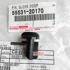 Kancing Laci Bawah Pin Glove Door Harrier ACU30 Lexus 55531-20170