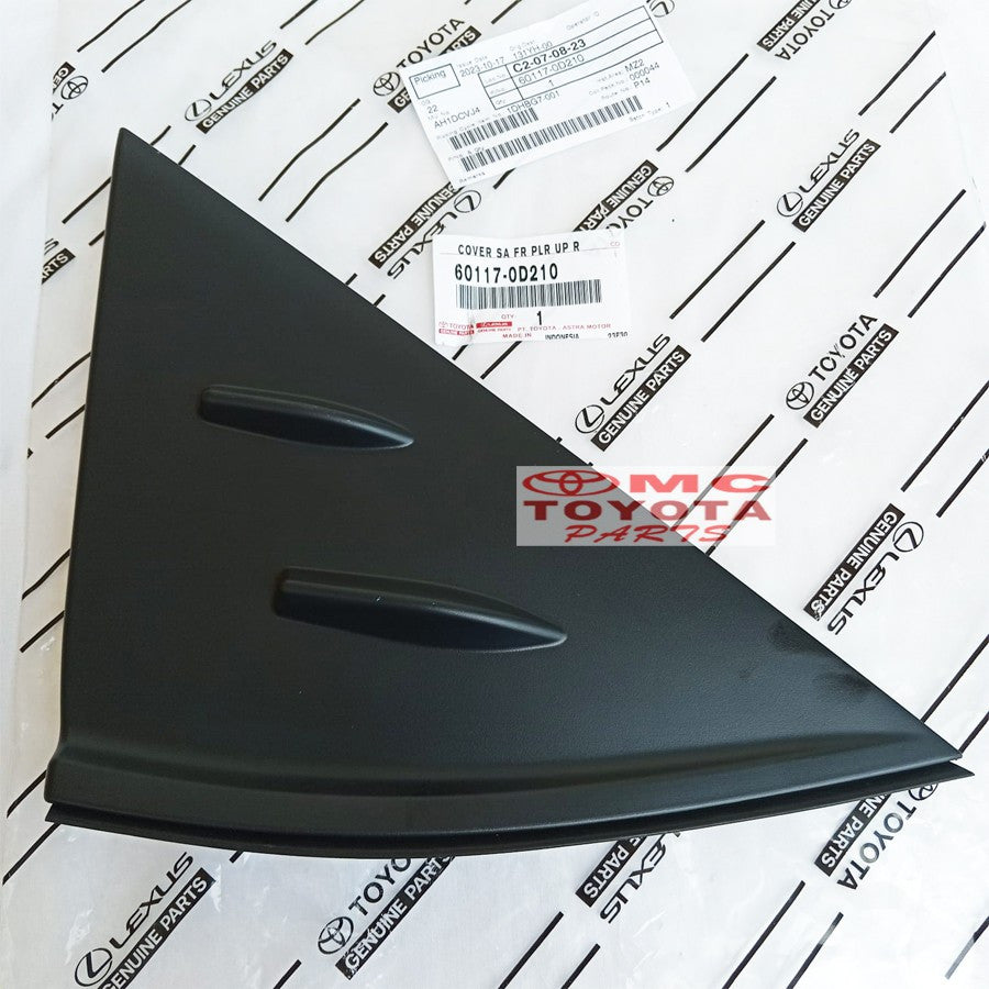 Garnish Pilar Segitiga Spion Depan Luar Kanan Sienta 60117-0D210
